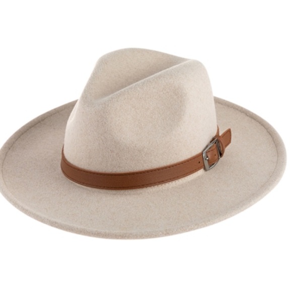 Chic Nation Accessories - WIDE BRIM FEDORA HAT